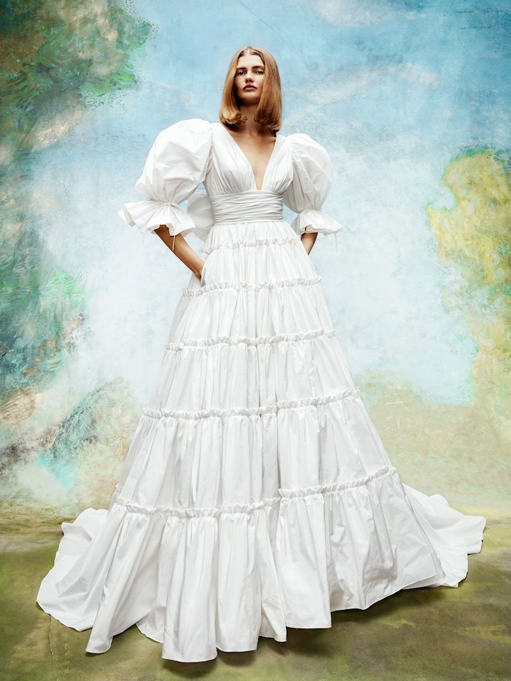 Viktor & Rolf - Cascading Back Volant Bow Dress | Le Jour